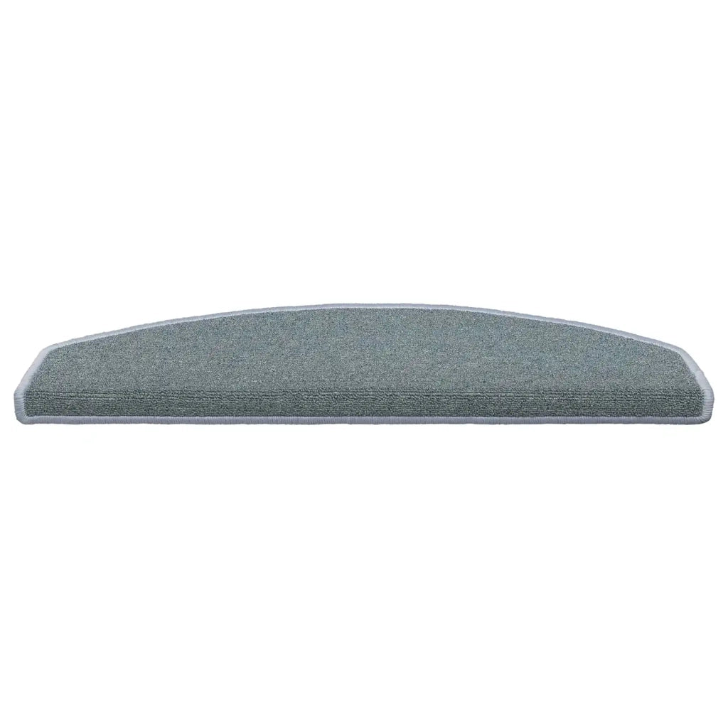 Tappetini per scale autoadesivi Semicircolare 15 pz | Gradini per Scale Blu mare