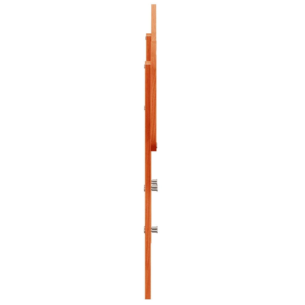 Testiera | Testata Marrone Cera 75 cm in Legno Massello di Pino
