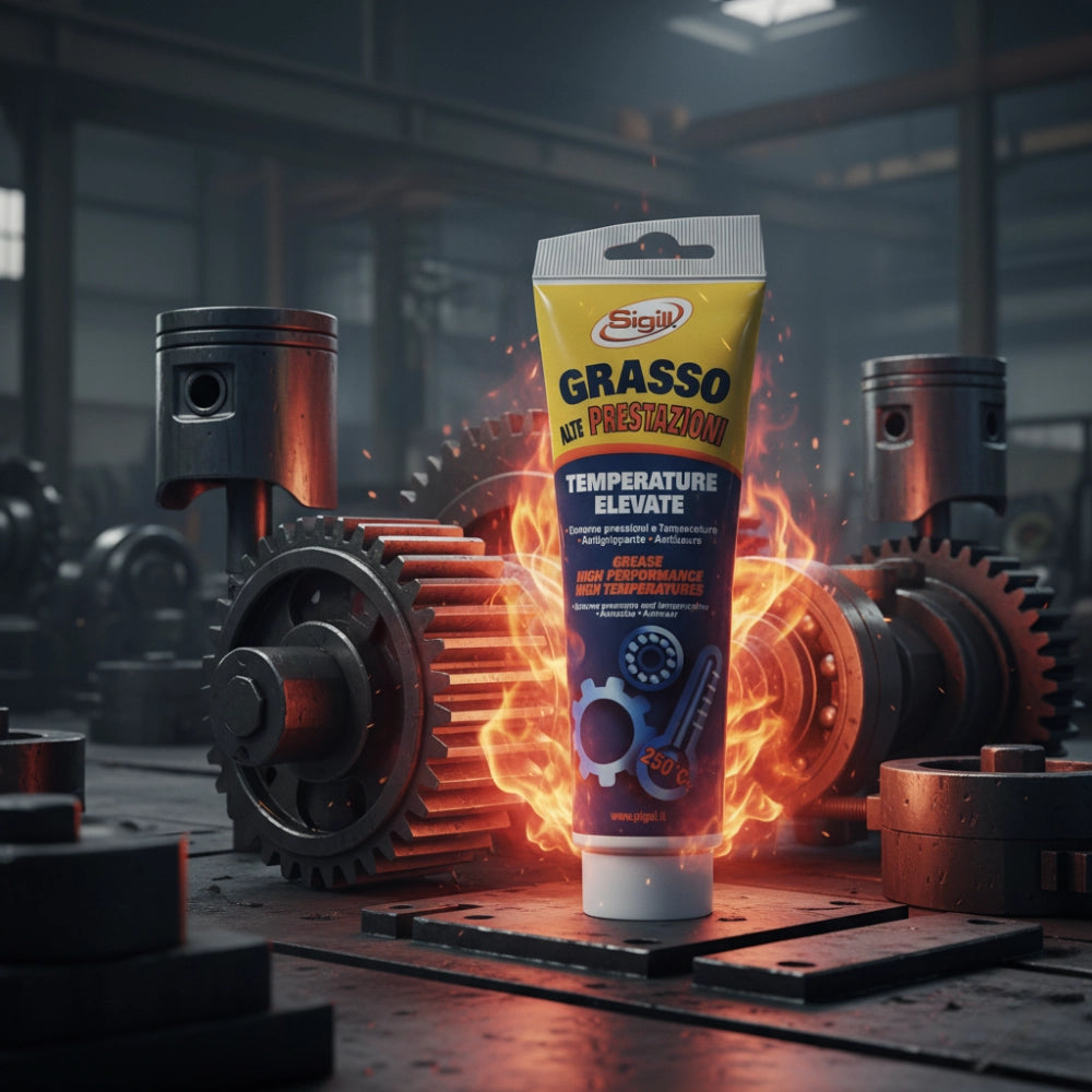Grasso ad alte prestazioni per temperature elevate antiusura 125 ml