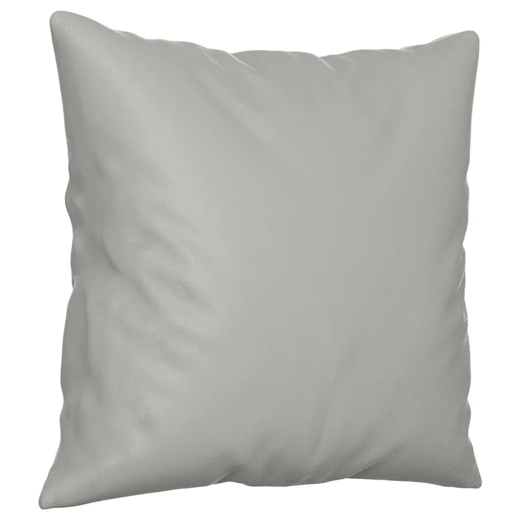 Divano 2 Posti Cuscini-Sofa 2 Posti con CusciniGrigio Chiaro 120 cm Tessuto Microfibra