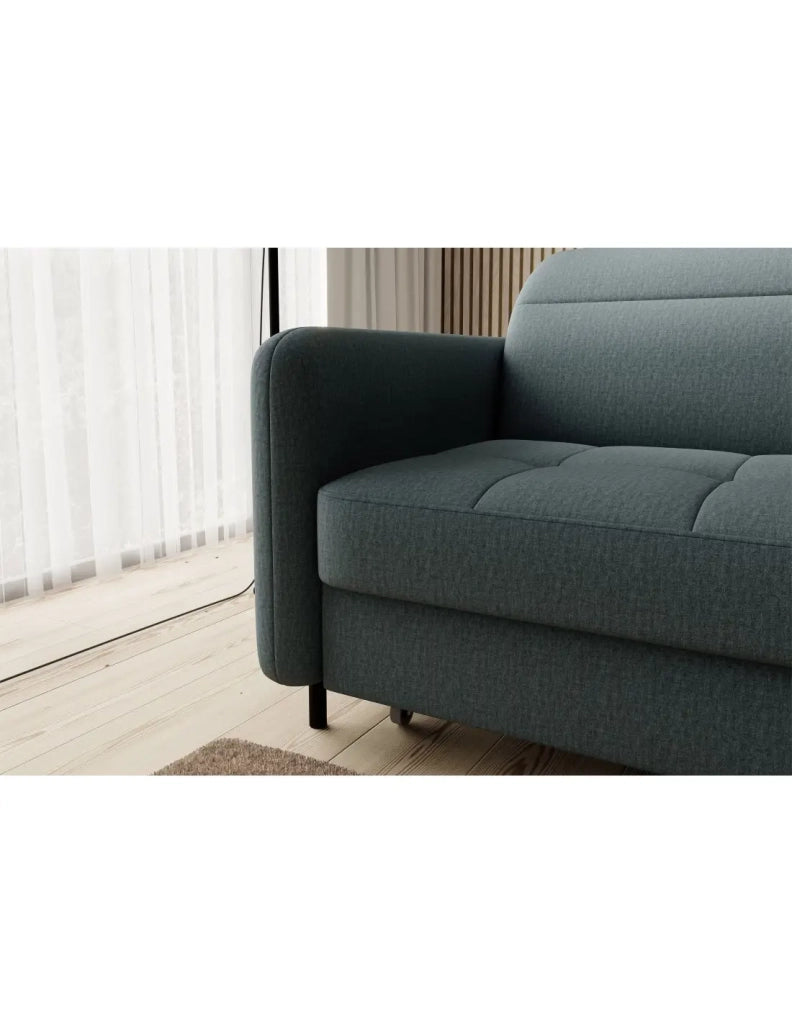 Divano ad angolo collezione GOUMSI colore Verde scuro