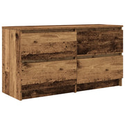 Mobile TV | Armadietto TV | Mobile Porta TV Legno Antico 100x35x54 cm in Legno Multistrato