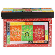 Comodino | Armadio da Notte | Mobiletto da notte con cassetto Multicolore 40 x 30 x 28 cm
