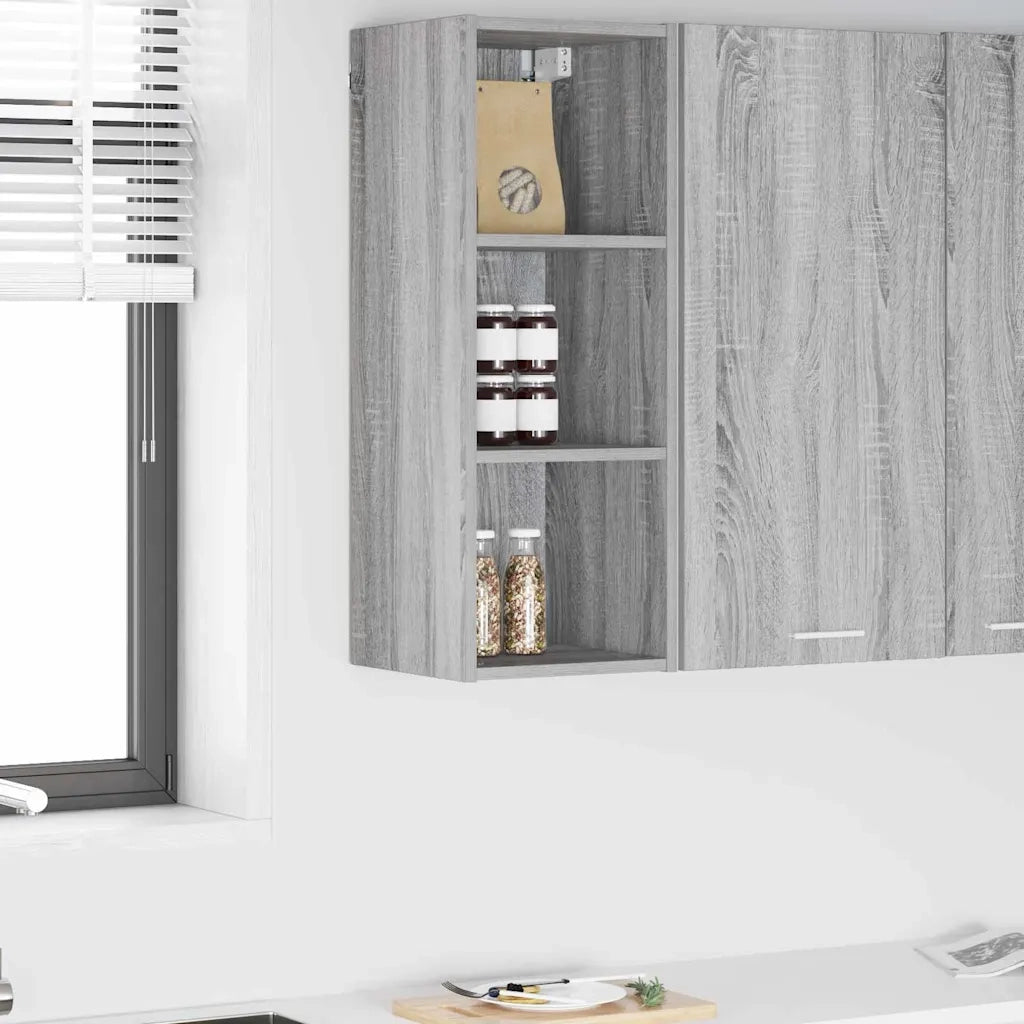 Armadio pensile Grigio Sonoma 30 x 29,5 x 80 cm 884439