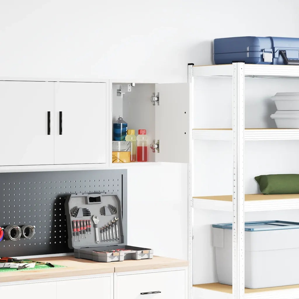 Pensile per Garage Bianco in Legno Multistrato CFW2439054