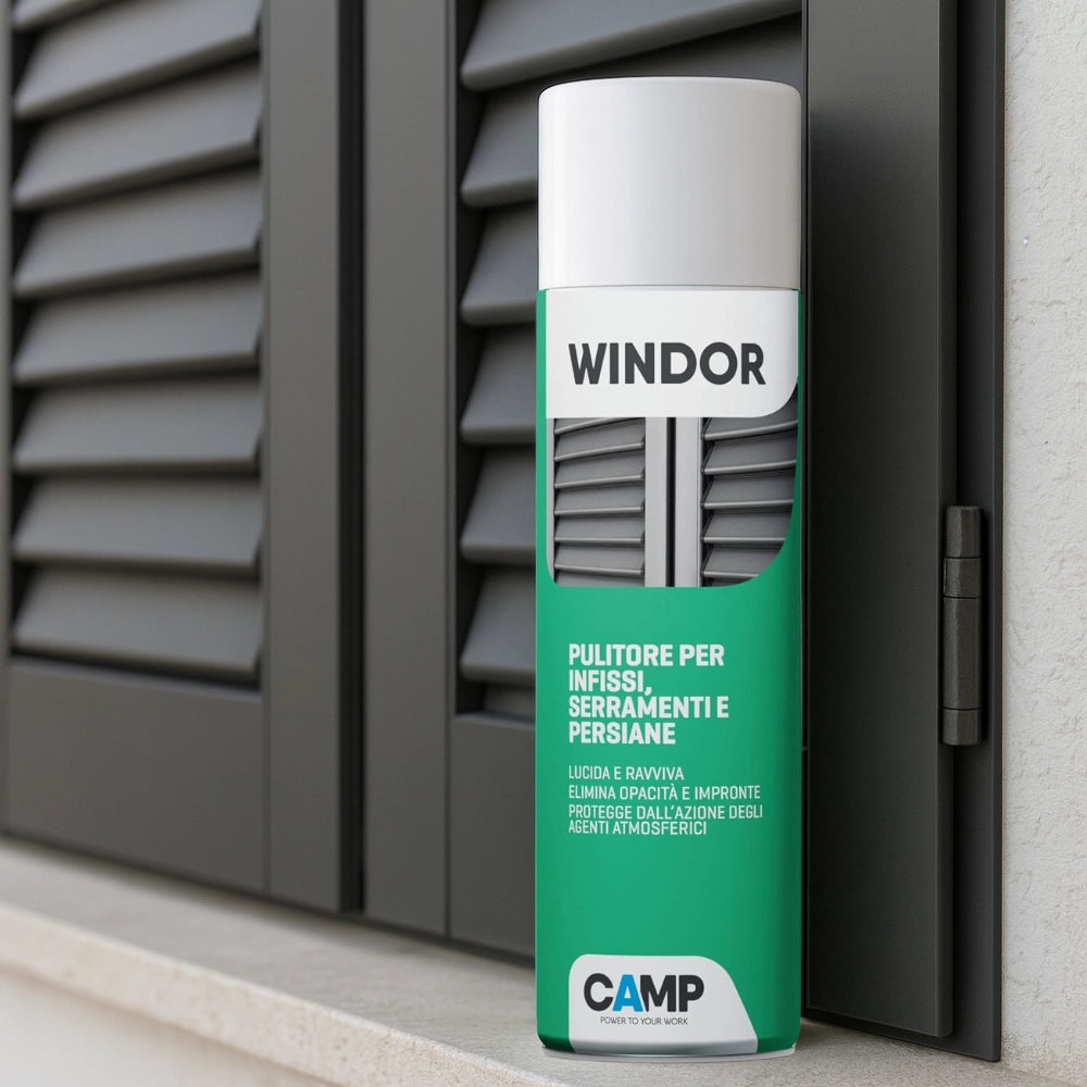 Windor spray lucida e ravviva infissi e serramenti 500 ml 6 pezzi