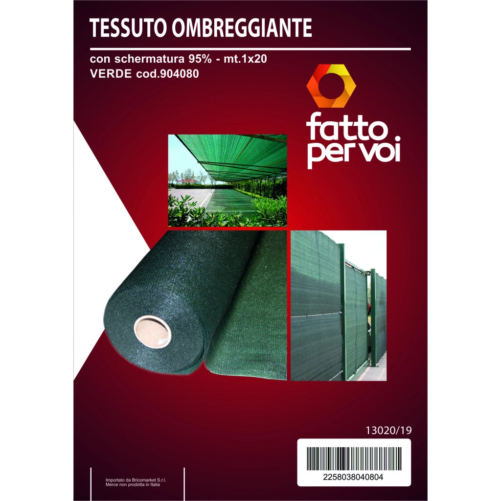 TESSUTO OMBREGGIANTE 80GR. MT.1X20