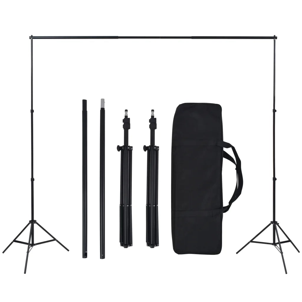 Kit Studio Fotografico con Set di Luci e Fondale CFW3772030