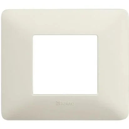 Placca Bticino Matix 2 moduli cenere AM4802BCN