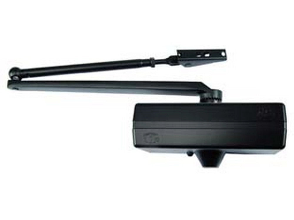 1pz chiudiporta aerei con arresto serie 564 - 564 nero (me6409030) cod:ferx.fer104012