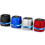 Trade Shop - Speaker Bluetooth Cassa Portatile Led Altoparlante Mp3 Sd Card Aux X Smartphone -