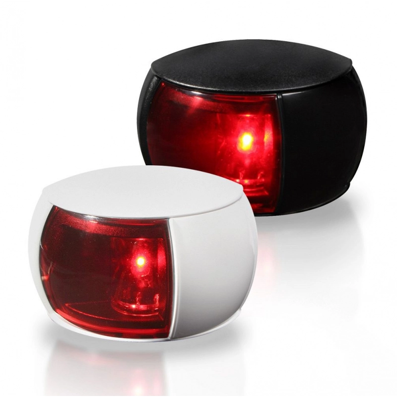 FANALE NERO A LED SINISTRA/ROSSO NAVILED COMPACT LIGHTS BLACK - STERN