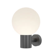 Maytoni Lampada da parete moderna Bold 1 luce E27 IP54 nero alluminio