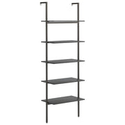 Scaffale Pendente a 5 Livelli Nero 64x35x185 cm CFW3472324