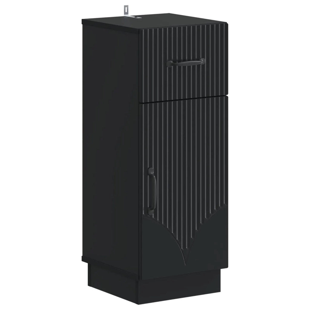Set di Armadi da Bagno da 2 Pezzi HOORN Nero 3417712