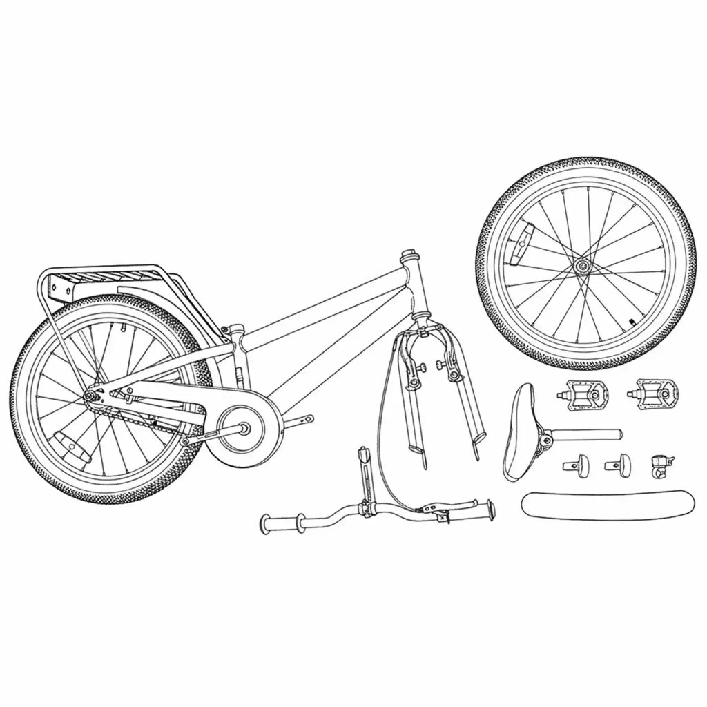 Bicicletta per Bambini 20 Pollici 42009353
