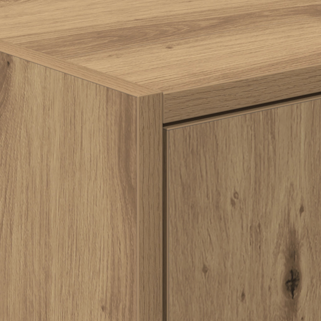 Mobile per Lavabo Rovere Artigianale 90x29x55 cm Legno Ingegnerizzato