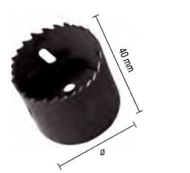 Ecef 57029 Sega a Tazza Bimetallica Diametro 29mm