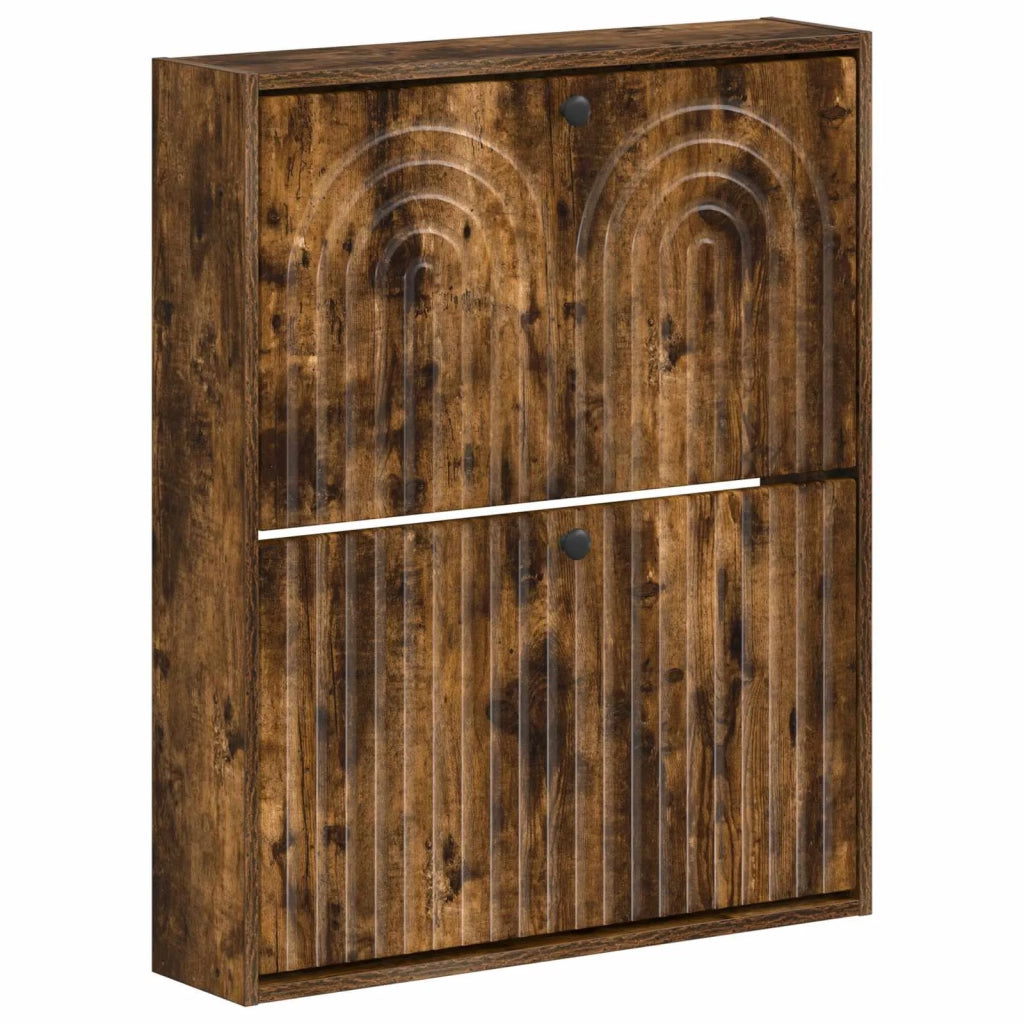 Mobiletto per Scarpe da Muro ALKMAAR 71 x 17 x 86 cm 896200