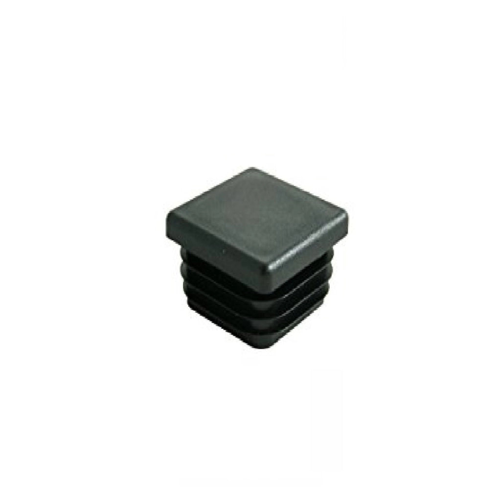 Tappo alettato quadrato plastica 4pz + misure sedie puntali gommino interno nero 60 X 60