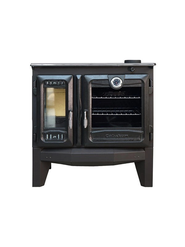 Stufa a legna indipendente con forno - 216  3D