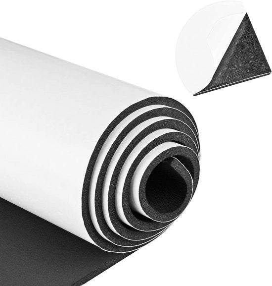 Celrubber 300 mm B x 3 mm D x 2 m L - Schiuma autoadesiva - Schiuma d'espansione - Isolamento acustico - Isolamento da vibrazione - Protezione antischiacciamento - Antiscivolo - Schiuma d'espansione isolante