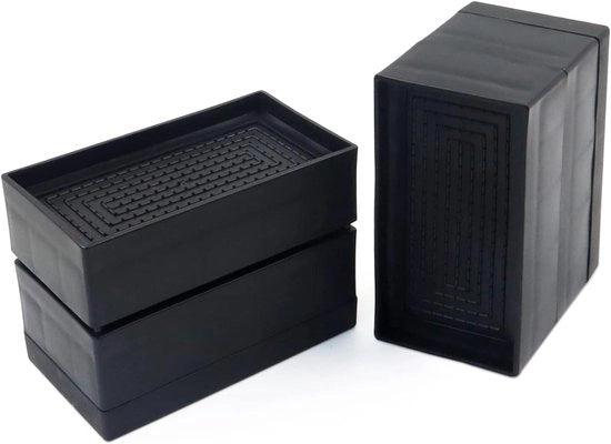 Set di 2 elevatori per mobili - 8 cm di altezza