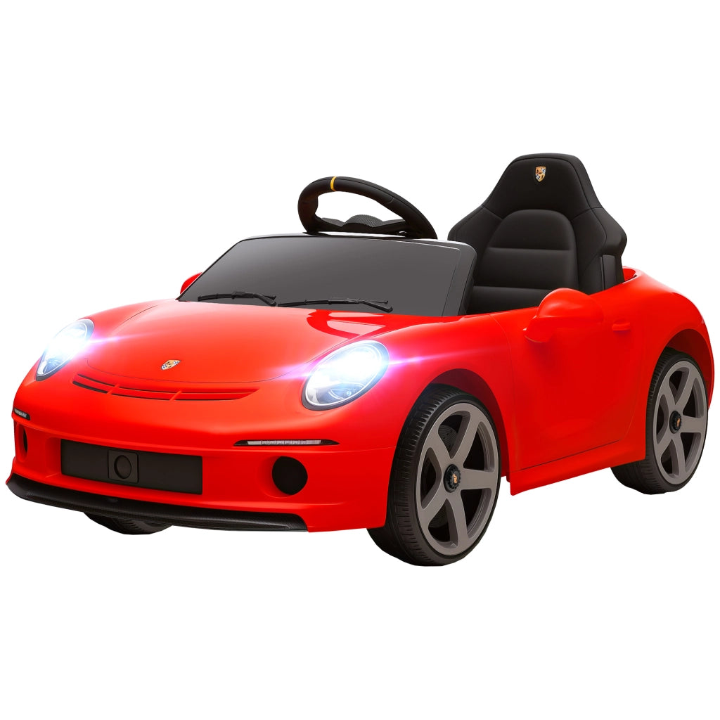 Casetta Auto Bambini 3-5 Anni ¨C zephmum ¨C Rosso, Telecomando, Sicurezza, Musica