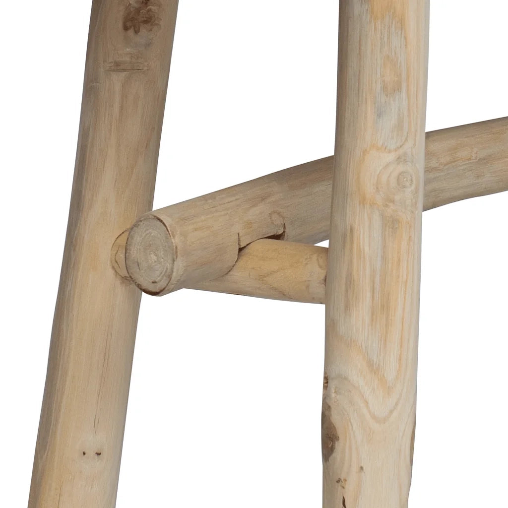 Panca in Pelle di Capra e Teak 244547
