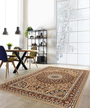 Tappeto ROYAL SHIRAZ 2082 BEIGE cm.280x380 arredo soggiorno salotto disegno moderno geometrico arredo casa