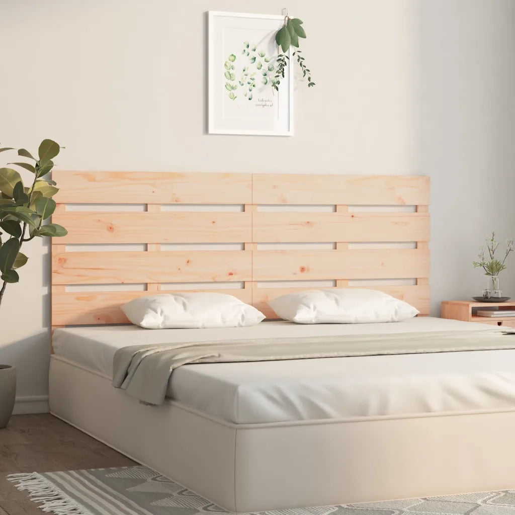 Testiera | Testata per Letto 200x3x80 cm in Legno Massello di Pino
