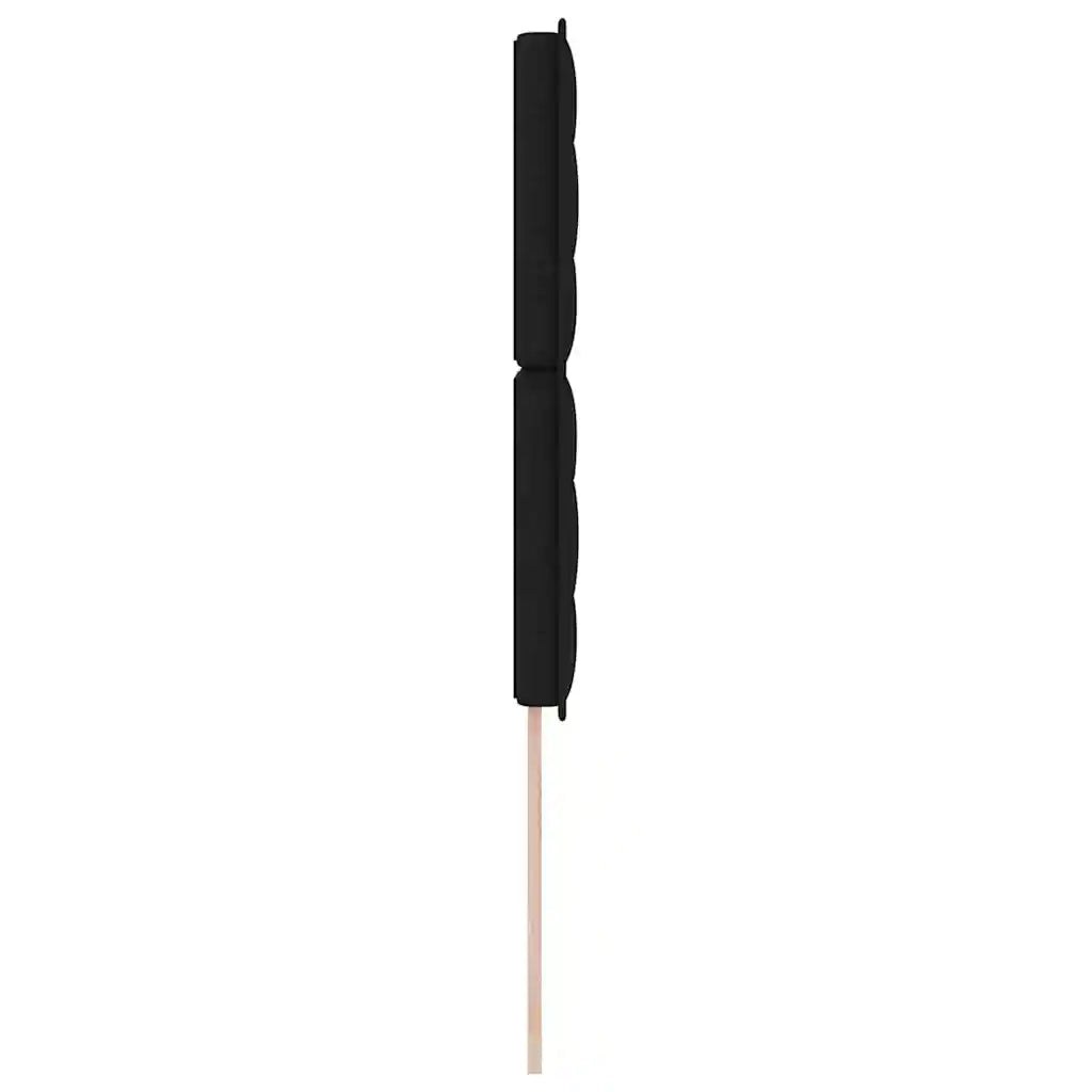 Testiera Nero 90 cm Tessuto 3337672
