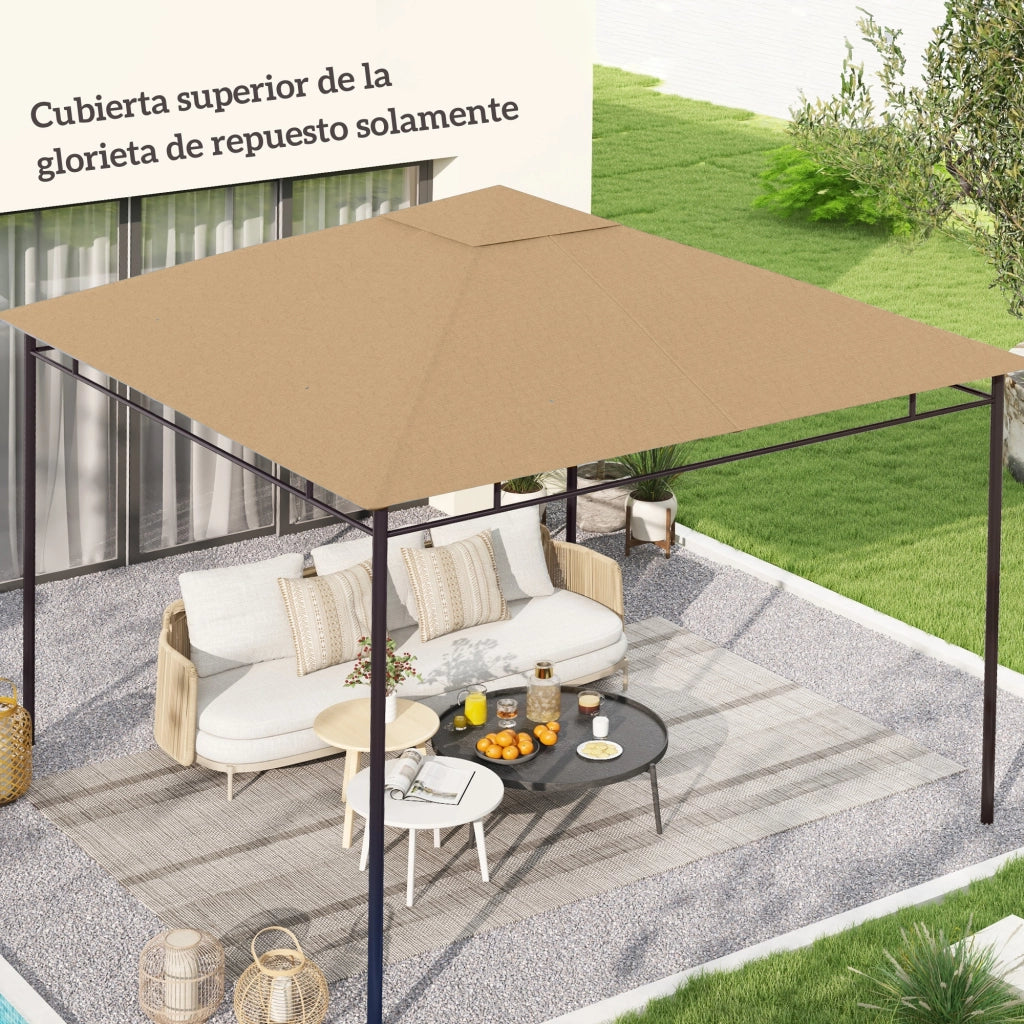 Tetto per Gazebo ¨C zephmum ¨C Beige 300x300 cm