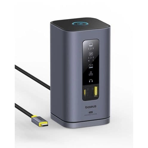 Baseus Spacemate Series 11-in-1 (MAC) Docking Station, grigio