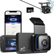 Dual Dashcam per Auto con Doppia Telecamera