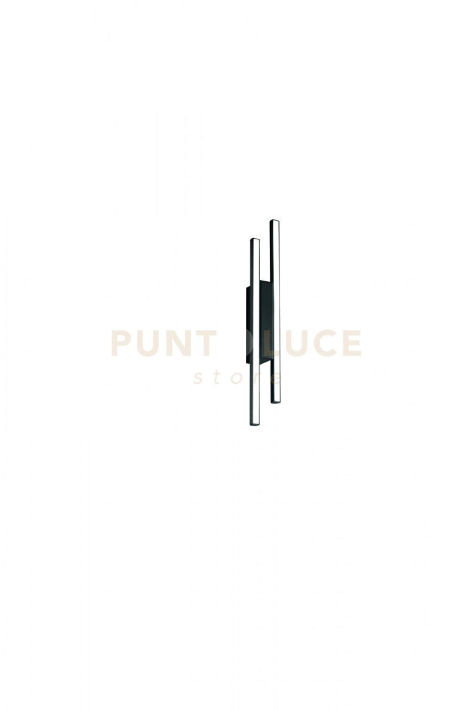 APPLIQUE MOVIDA/2 NERO A LED 3000K 615LM 16W DIMMERABILE 50X8CM