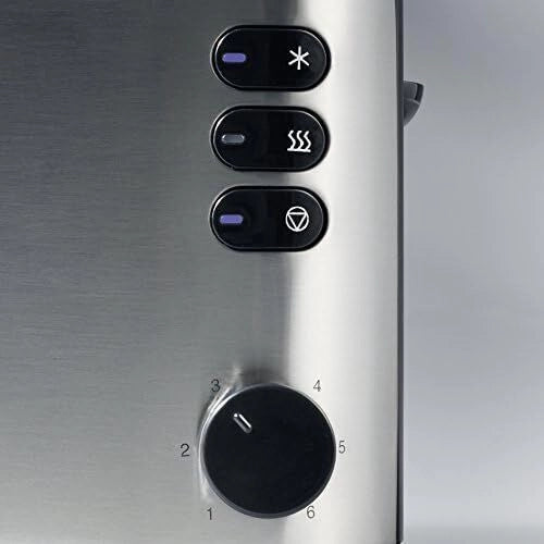 Severin AT2515 tostapane 2 fetta/e 1000 W Acciaio inox