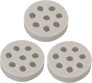 Fornetto a forma di torta con forma di rabarbaro - Fornello in silicone - Resistente al calore - Flessibile - Duraturo - Facile da pulire