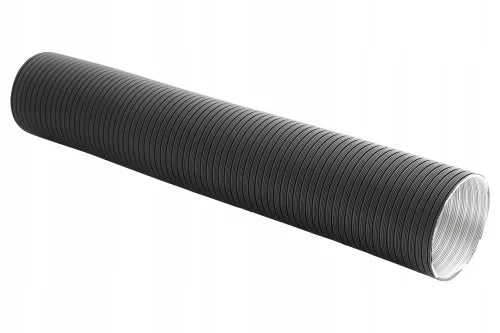 TUBO ALLUMINIO FLEX ALLUNGABILE A 3MT- Diam. 110 Nero- DK- pezzi 1