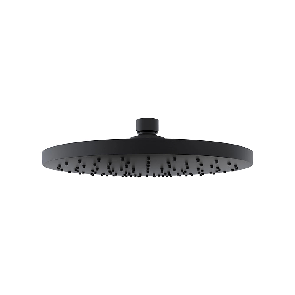 Soffione doccia Ø 20 cm orientabile nero opaco