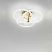 LAMPADARIO A SOFFITTO GEA LUCE BERTA P/G ORO
