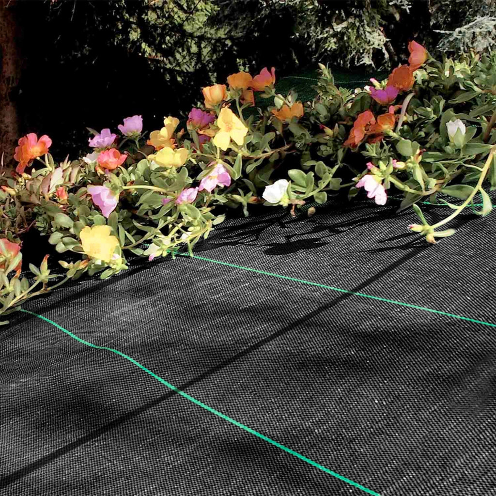 Telo Pacciamatura  Antistrappo Uv Resistente Permeabile Drenante Orto Giardino Serra Polipropilene Contro Le Erbacce Copertura Pacciamante Super Resistente Stop Erbe Infestanti 1.05x20Mt