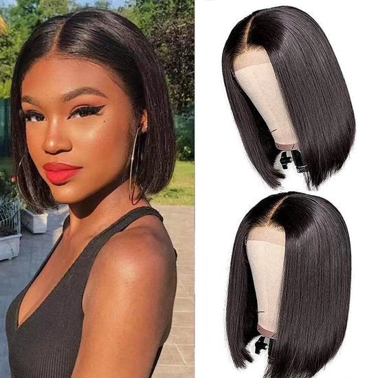 Parrucca Donna - Front Lace - Capelli Falsi Zavorrata - 20 cm