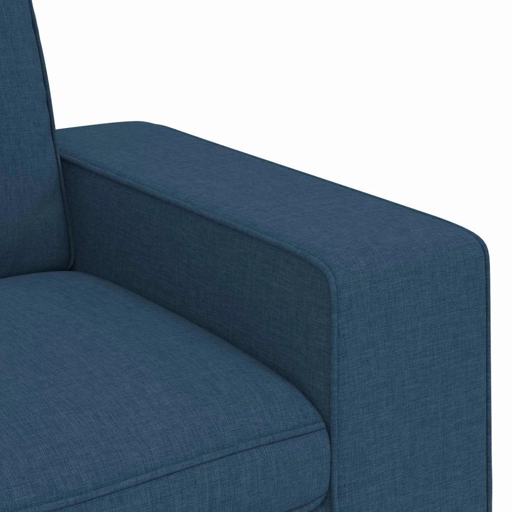 Set di divani 2 pcs Blu 222 x 80 x 82 cm Tessuto 3407594