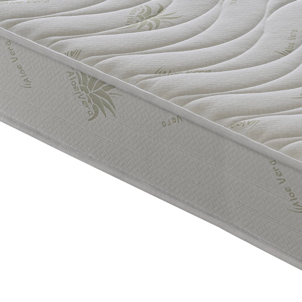 Materasso Matrimoniale 160x200 Alto 25 cm - Aloe Vera – Ortopedico – Alta densità – Onda Massaggiante - Massimo Comfort