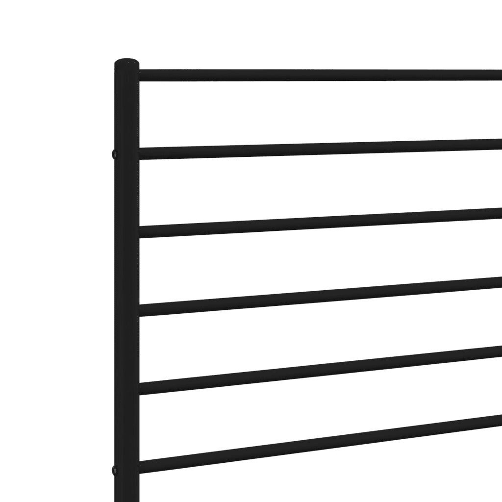 Testiera di Ricambio in Metallo Nero 200 cm 352357