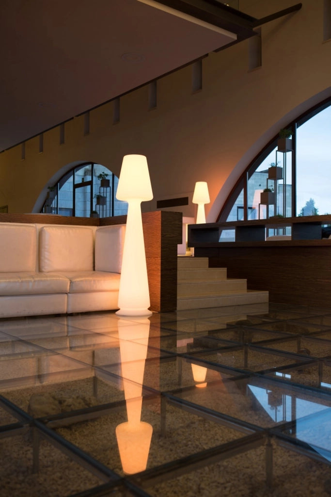 LAMPADA PIANTANA LED MULTICOLORE CON TELECOMANDO MOD.CHLOE CM.39X165