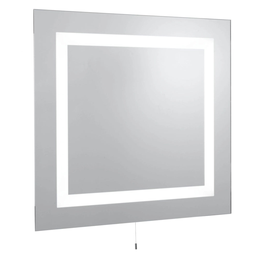Specchio rettangolare LED per bagno - Vetro specchiato, IP44