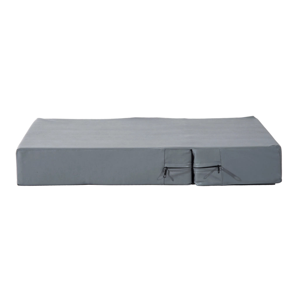 Scala per animali domestici pieghevole 2 gradini ¨C Minimal ¨C Grigio 20 cm