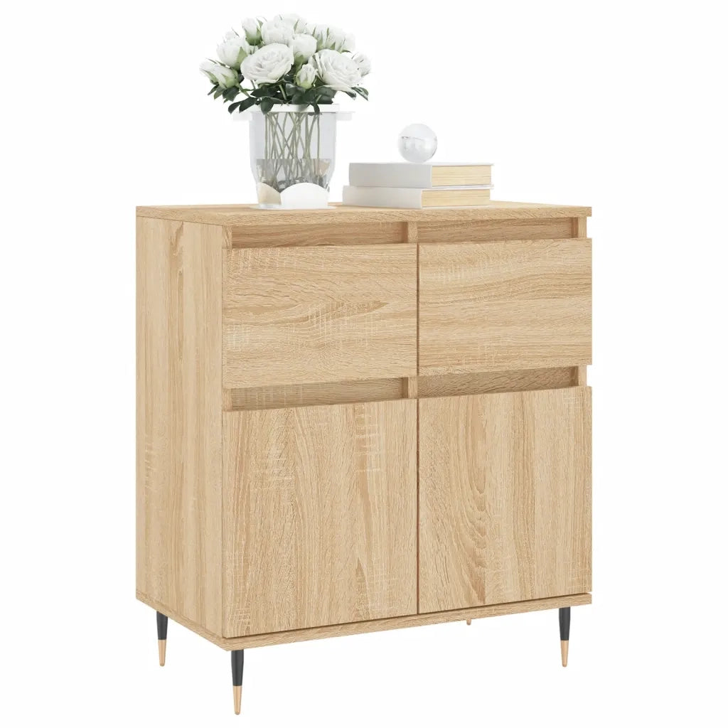 Credenza Rovere Sonoma 60x35x70 cm in Legno Multistrato 831111